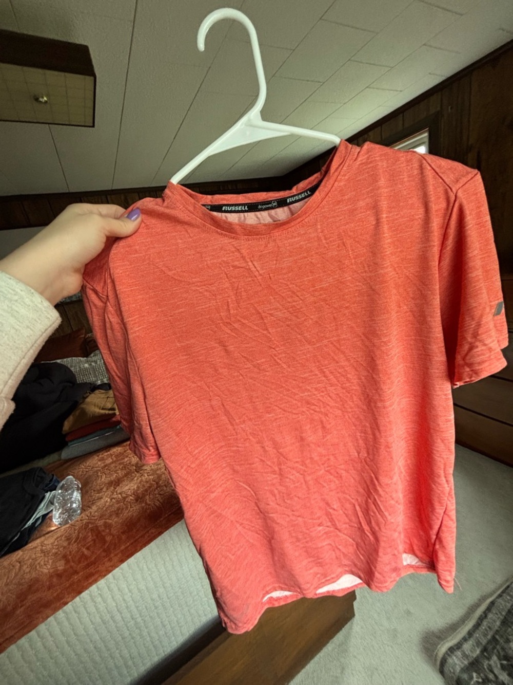 Russell Athletic Coral Short Sleeve Crew Tee